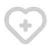 White Heart Icon